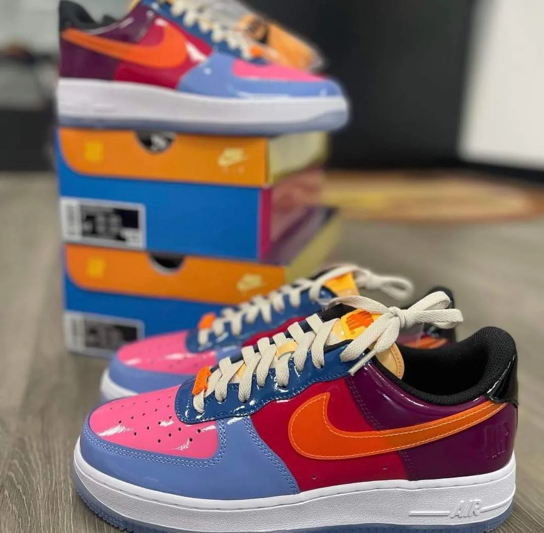 Nike Air Force 1 Low SP Undefeated Multi-Patent Total Orange