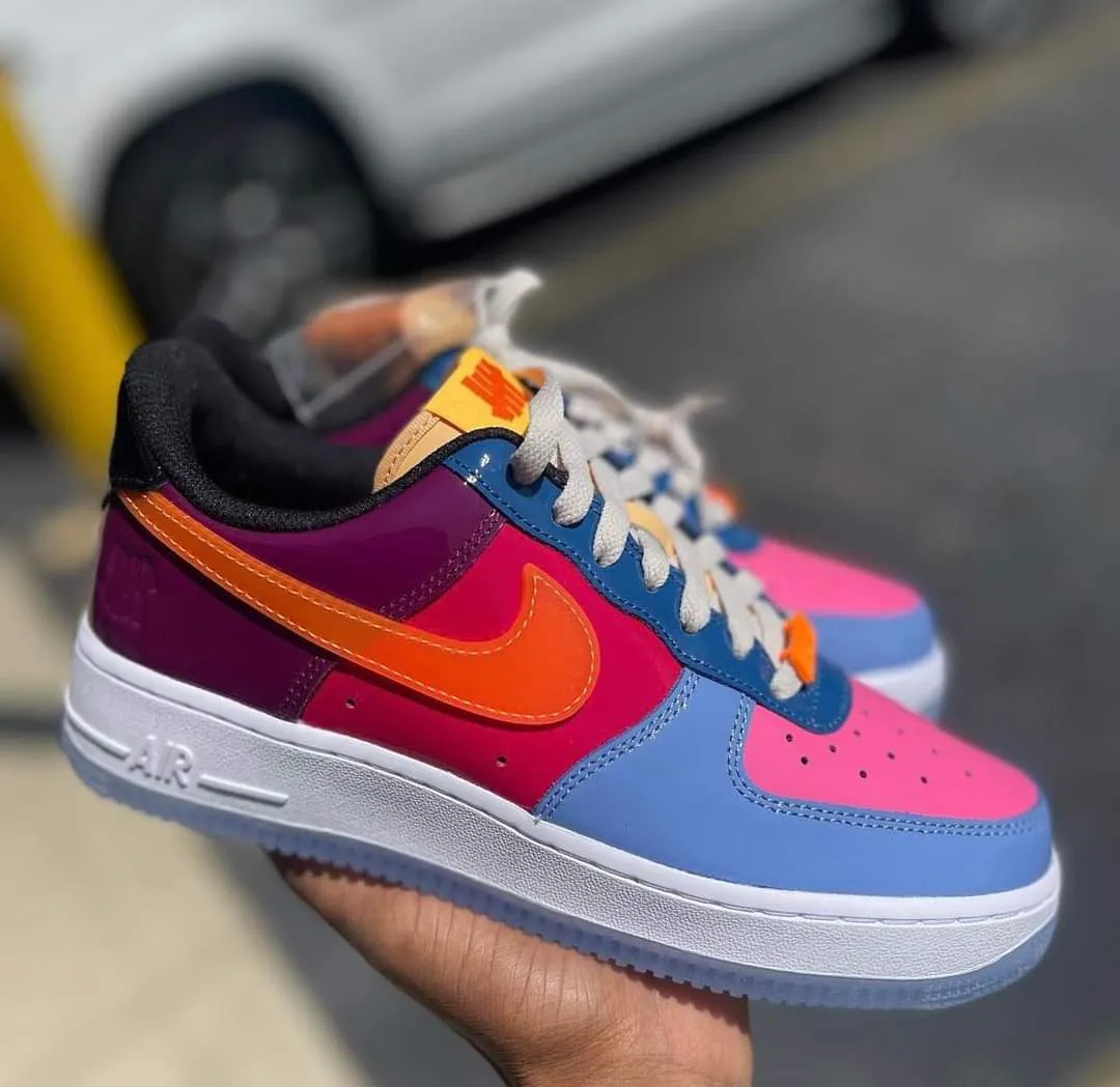 Nike Air Force 1 Low SP Undefeated Multi-Patent Total Orange