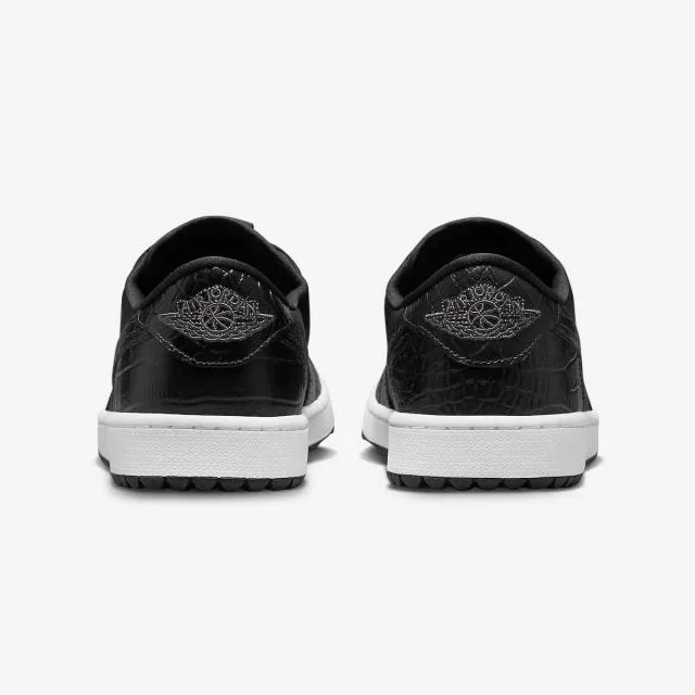 Nike Air Jordan 1 Low Golf (Black Crocodile/ Black/ Blac...