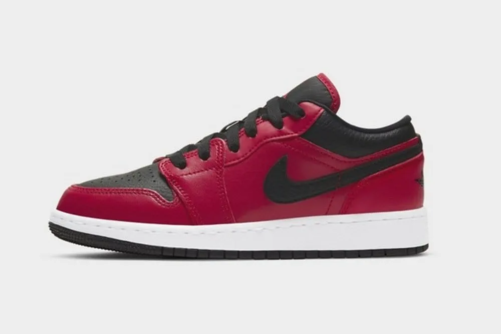 Nike Air Jordan 1 Low (GS) Red Black White