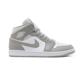 Nike Air Jordan 1 Mid (Linen/ College Grey/ Light Bone/ ...