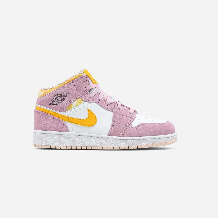 NIKE  AIR JORDAN 1 MID SE GS 'ARCTIC PINK'