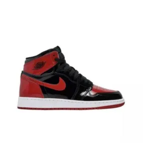 Nike Air Jordan 1 Retro High OG Bred Patent Men's