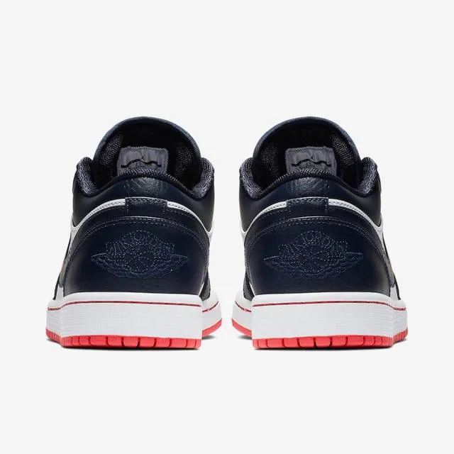 Nike Air Jordan 1 Retro Low (Obsidian Ember/ Blue/ Obsid...