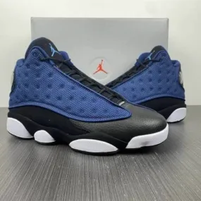 Nike Air Jordan 13 XIII Retro Brave Blue 4-14 Navy White...