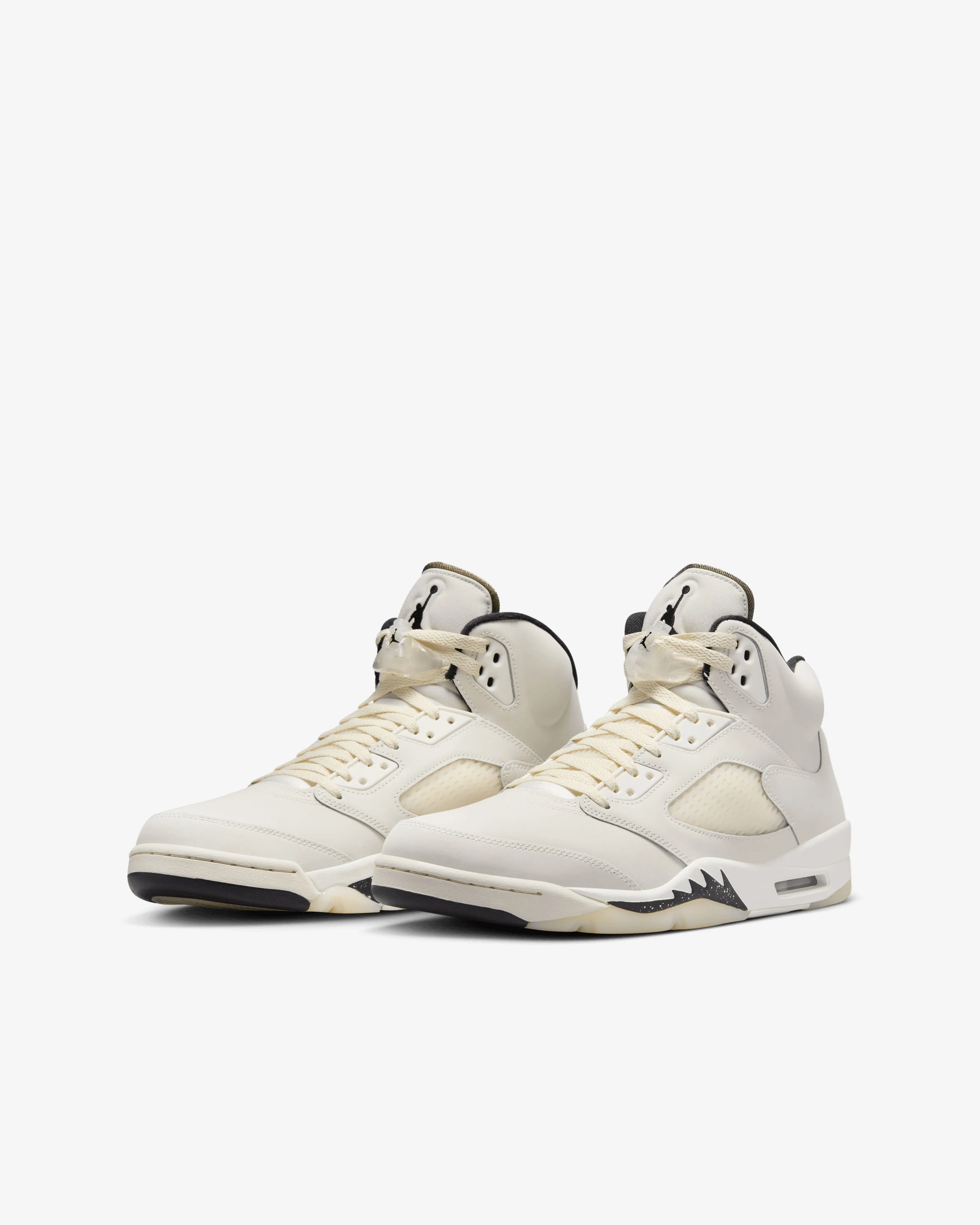 Nike - Air Jordan 5 Sail Retro Sneakers - (FN7405-100)