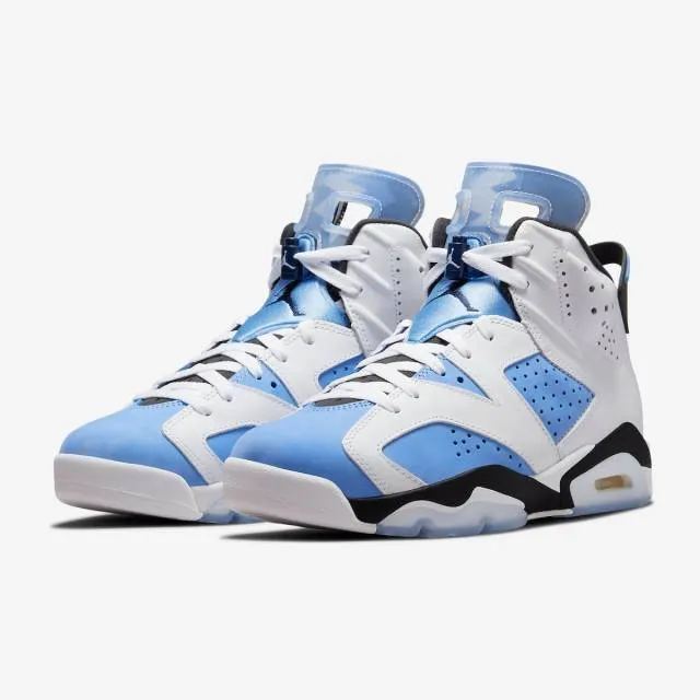 Nike Air Jordan 6 Retro (UNC Home/ UNC White/ University...