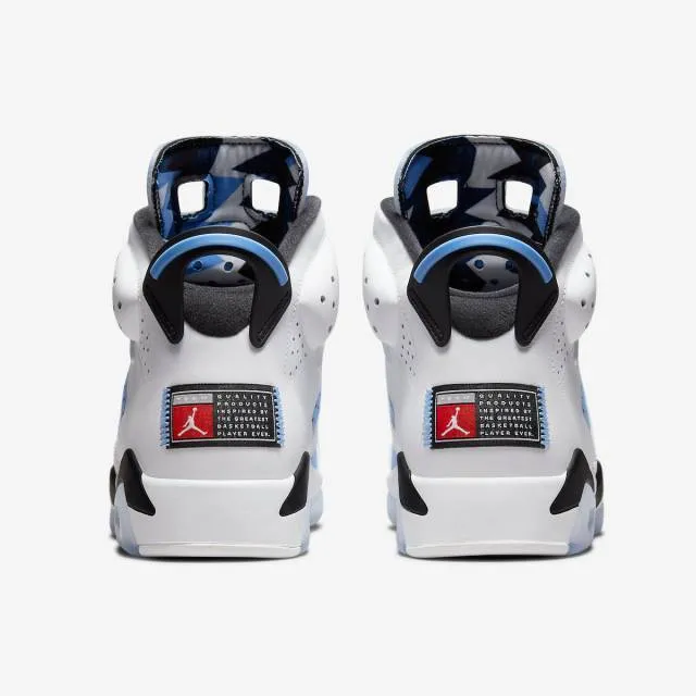 Nike Air Jordan 6 Retro (UNC Home/ UNC White/ University...