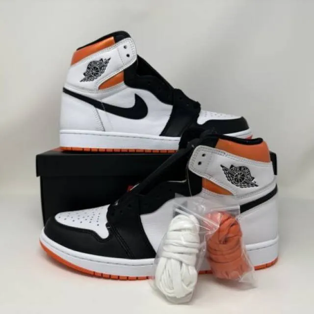 Nike Air Jordan Retro I 1 High OG Electro Orange Men's S...