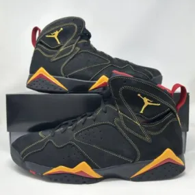 Nike Air Jordan Retro VII 7 Citrus 2022 Black Red Gold M...