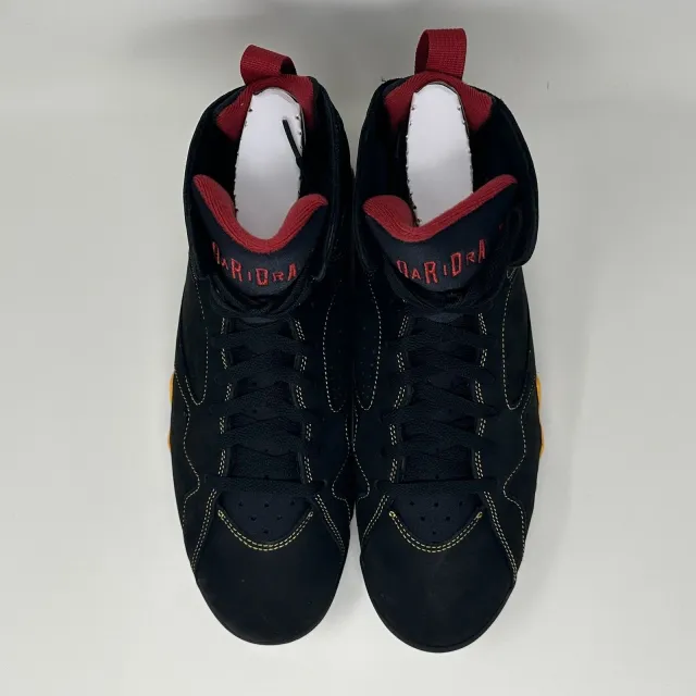 Nike Air Jordan Retro VII 7 Citrus 2022 Black Red Gold M...