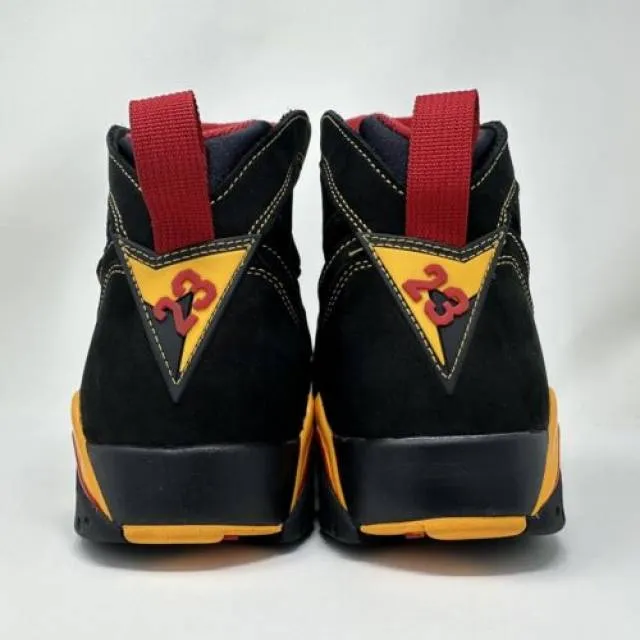 Nike Air Jordan Retro VII 7 Citrus 2022 Black Red Gold M...