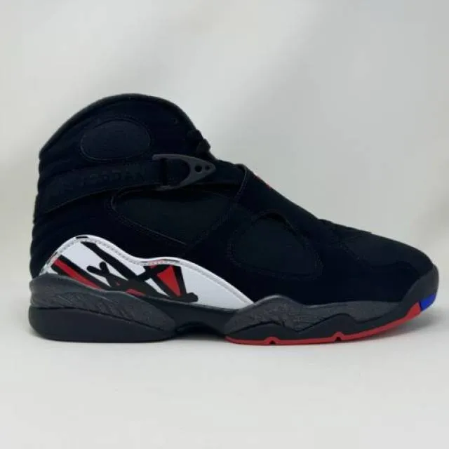 Nike Air Jordan Retro VIII 8 Playoffs 2023 Black Red Men...