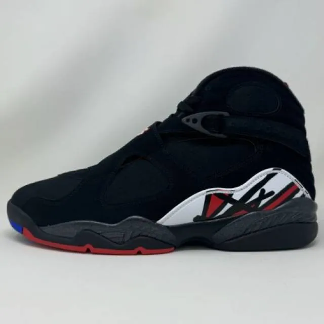 Nike Air Jordan Retro VIII 8 Playoffs 2023 Black Red Men...