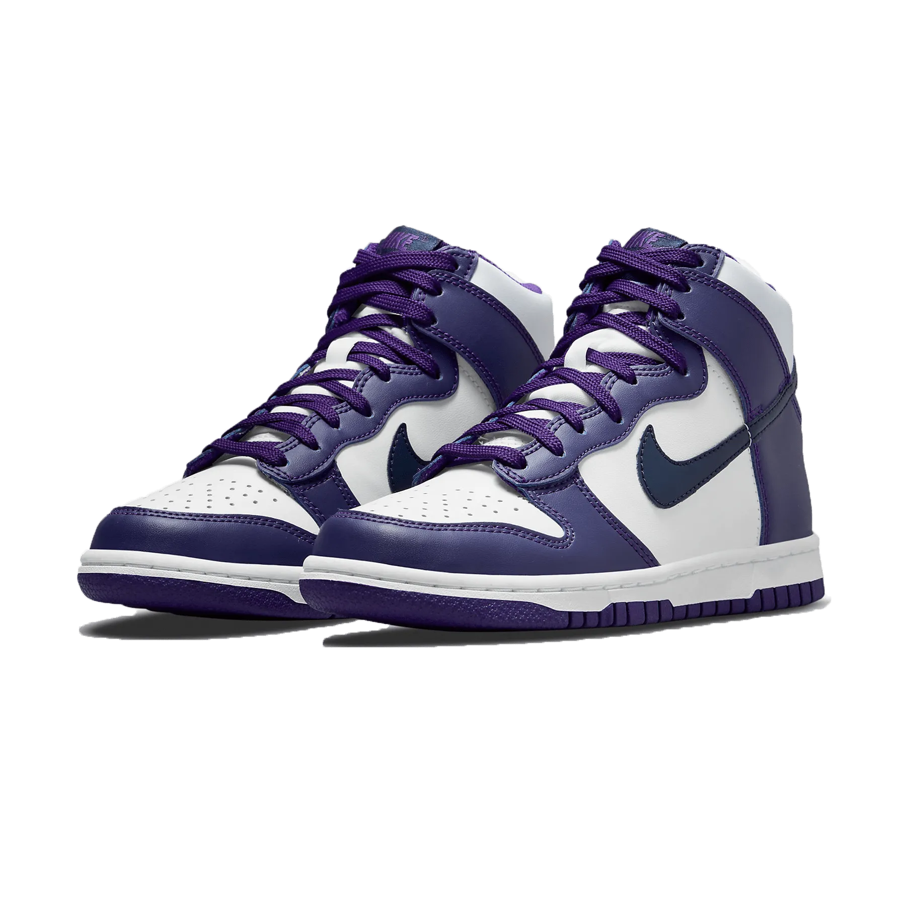 Nike Dunk High GS 'Purple Midnight Navy'