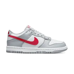 Nike Dunk Low GS 'Grey Red'