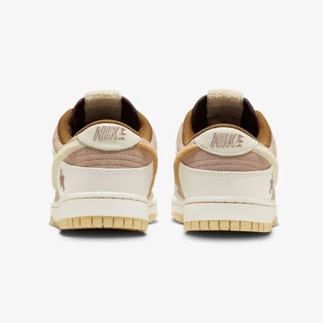 Nike dunk low (year of the rabbit fossil stone/ brown/ fossil stone/ coconut milk/ sail) men us 8-13