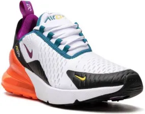 Nike Kids Air Max 270 Vivid Purple sneakers White