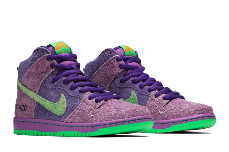 Nike SB Dunk High 420 Reverse Skunk (Special Box)