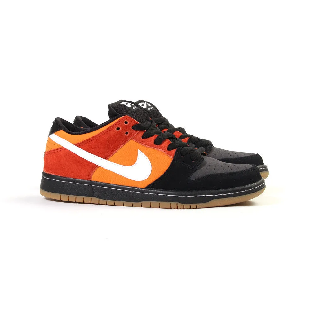 Nike SB Dunk Low Pro (Black/White-Cinnabar)