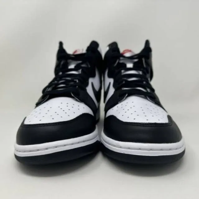 Nike w dunk high hi panda 2021 black white women's size 11.5 men's 10 dd1869-103