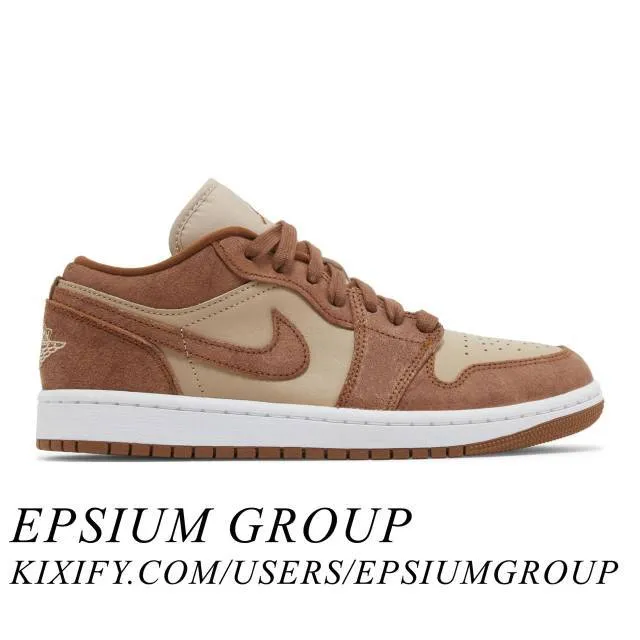 Nike Women's Air Jordan 1 Low SE (Legend Coffee/ Legend ...