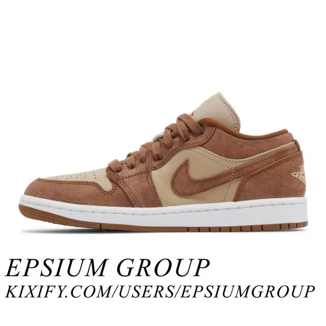 Nike Women's Air Jordan 1 Low SE (Legend Coffee/ Legend ...