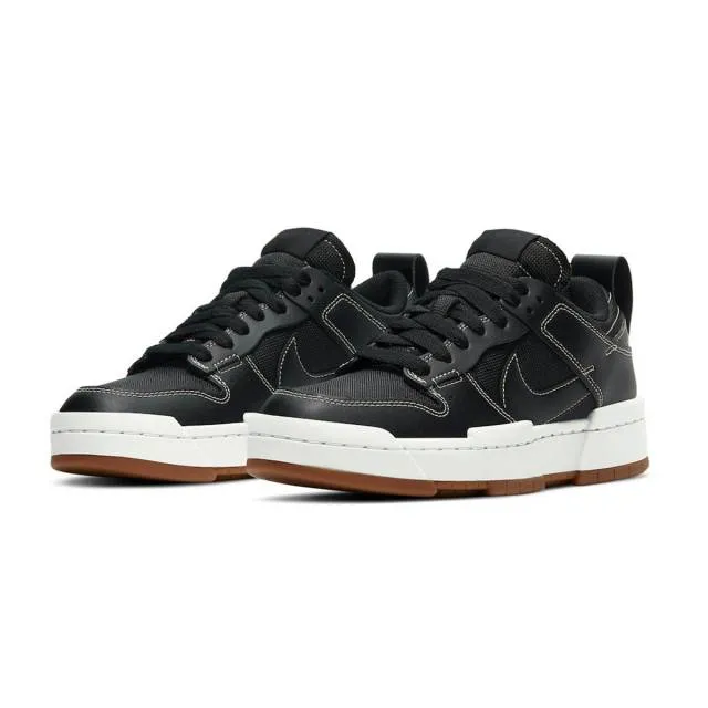 Nike women's dunk low disrupt (black gum/ white/ black brow