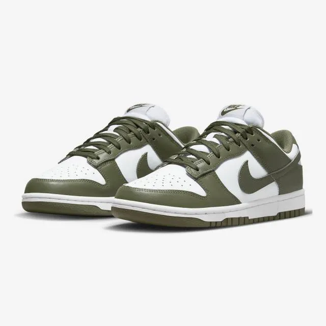 Nike Women's Dunk Low (Medium Olive/ White/ Medium Olive...