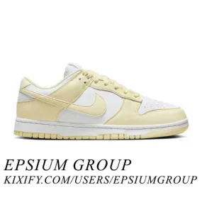 Nike women's dunk low next nature (alabaster/ yellow/ white/ alabaster) sizes 5-12 dd1873-106