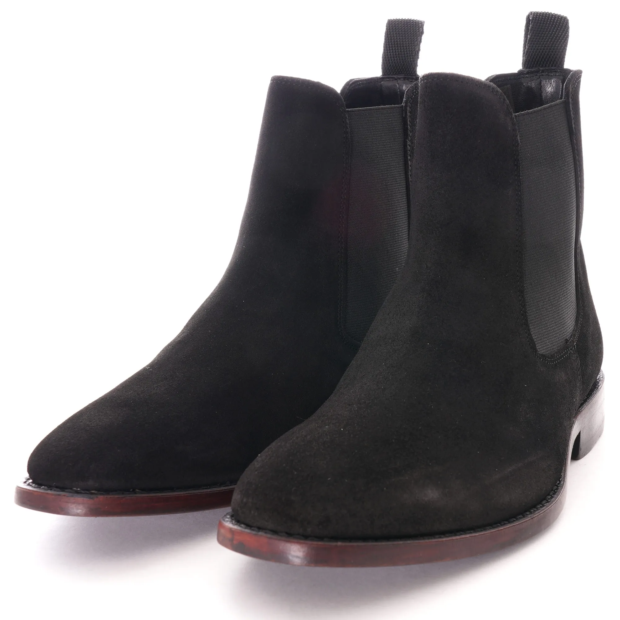 None Of The Above Dealer Chelsea Boot - Black Suede 