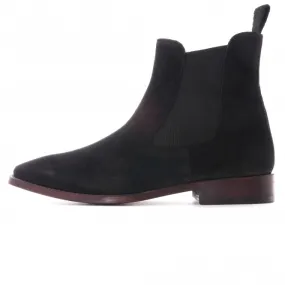 None Of The Above Dealer Chelsea Boot - Black Suede 