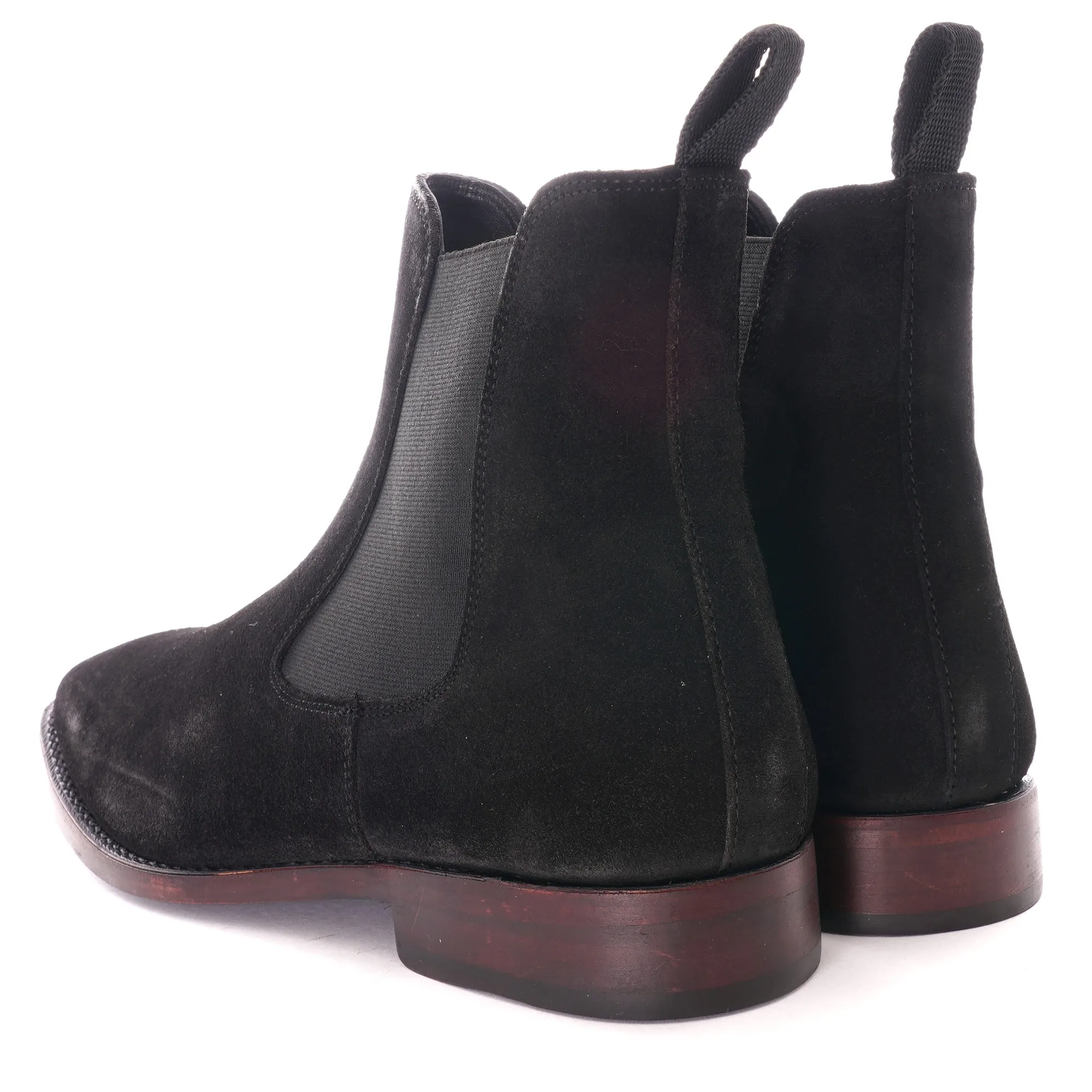 None Of The Above Dealer Chelsea Boot - Black Suede 