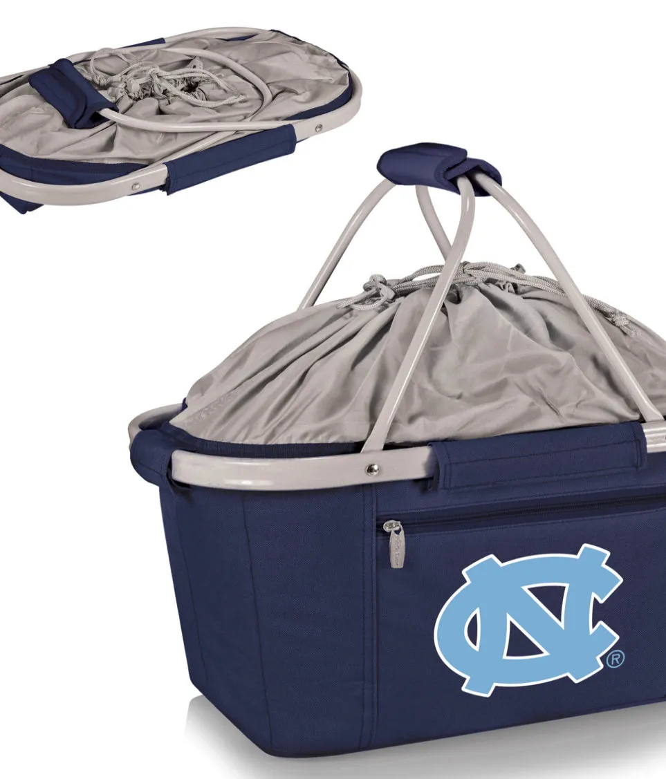 North Carolina Tar Heels - Metro Basket Collapsible Cooler Tote (Navy Blue)