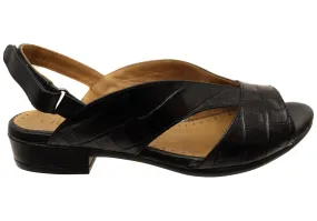 Opananken Baili Womens Comfortable Brazilian Leather Sandals