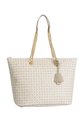 POLLINI Borsa Tote Donna Avorio Ghiaccio TE8410PP02Q1110A