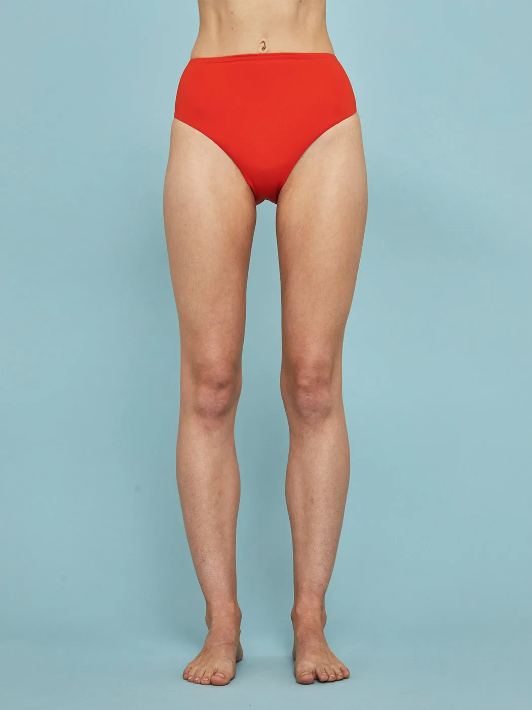 Poppy Bikini Bottom - Blood Orange