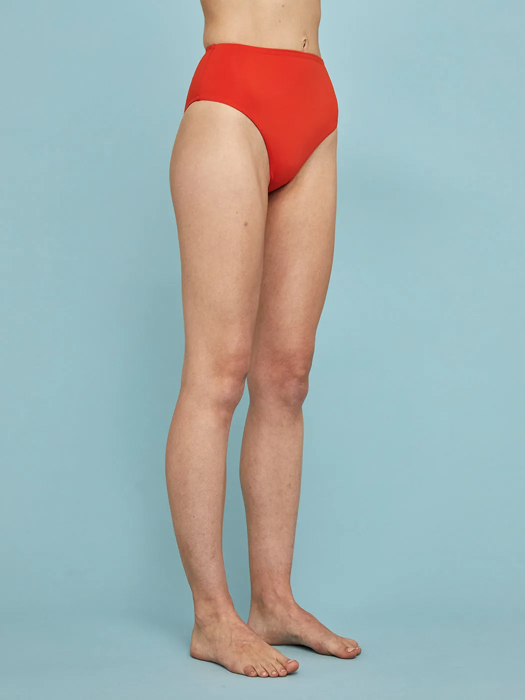 Poppy Bikini Bottom - Blood Orange