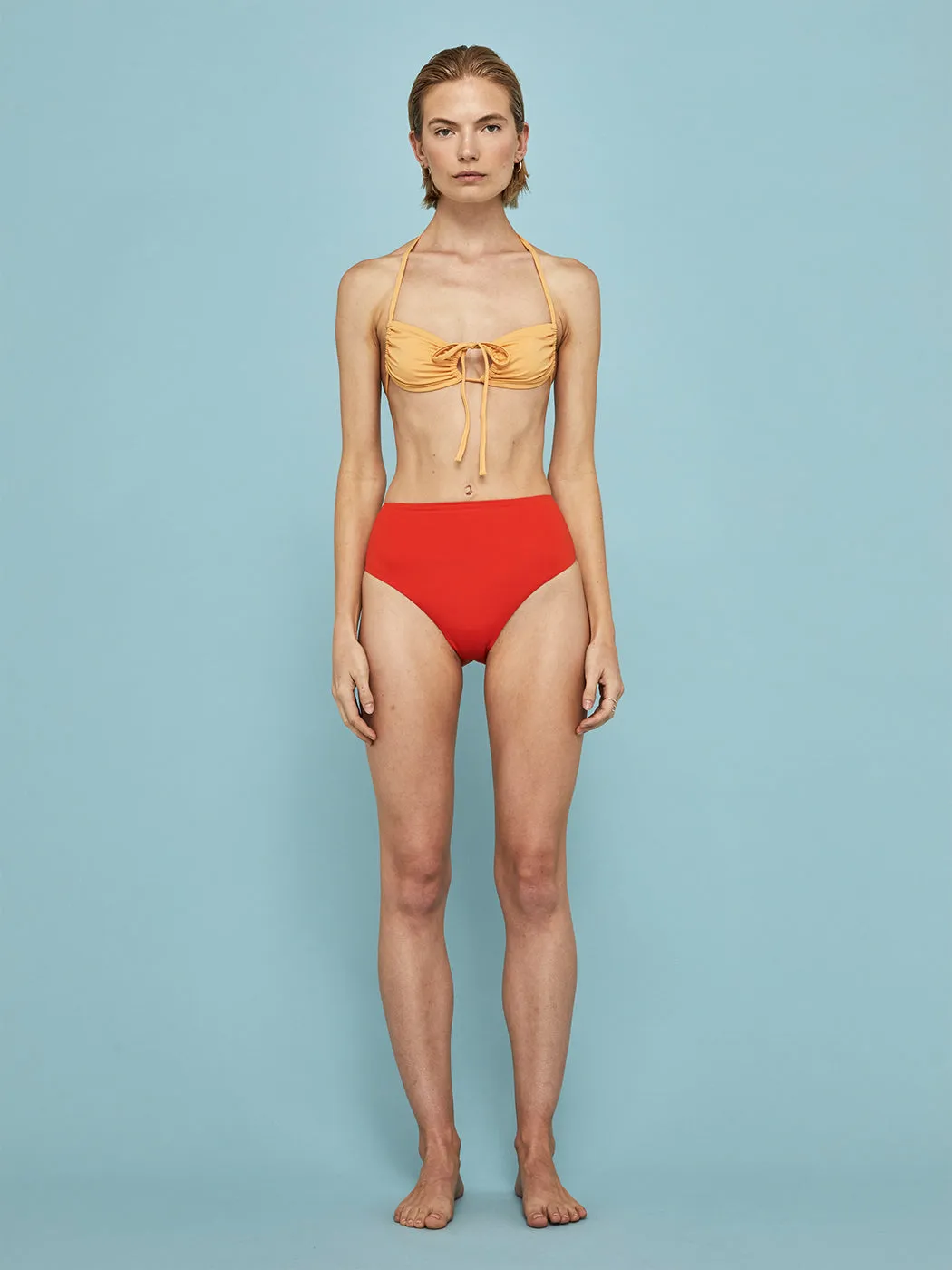 Poppy Bikini Bottom - Blood Orange