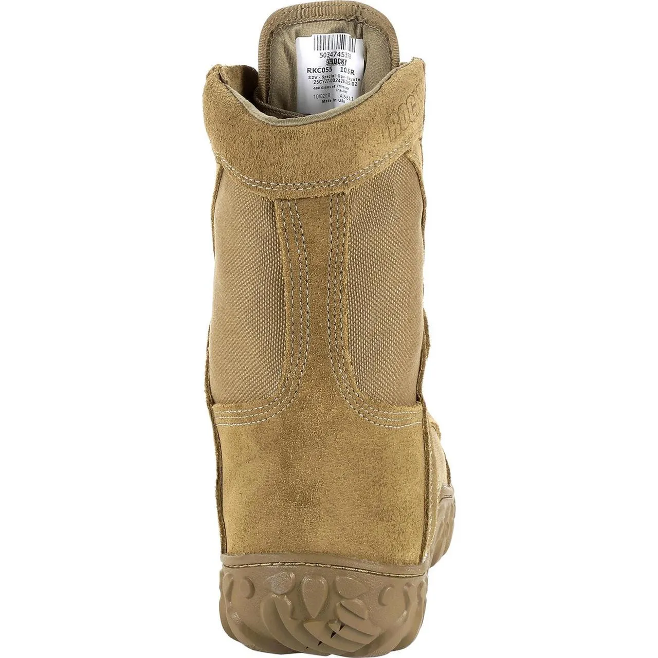 Rocky S2V Waterproof 400 Gram Insulated Military Boot Coyote Brown USA Made