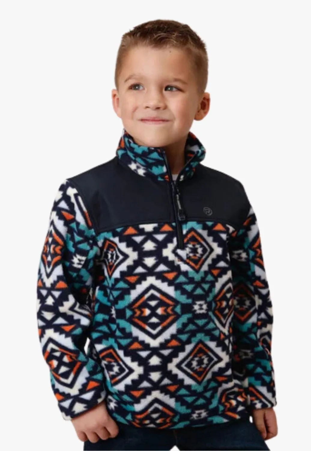 Roper Boys Aztec Fleece Pullover