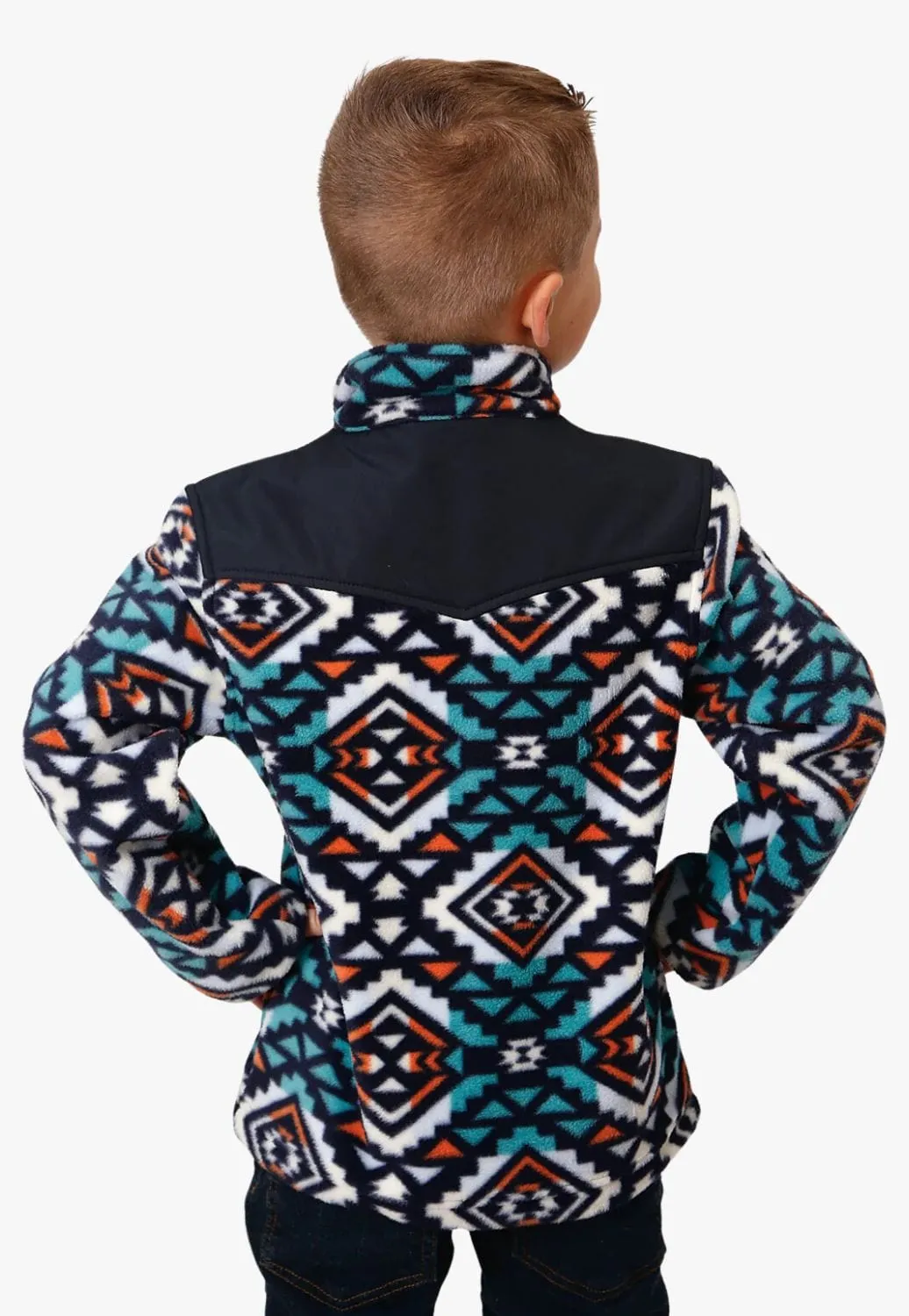 Roper Boys Aztec Fleece Pullover