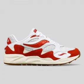 Saucony Grid Shadow 2 Ivy Prep White|Red