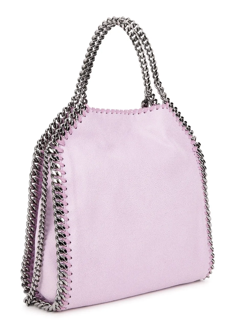 STELLA MCCARTNEY Falabella mini faux suede tote -                         -                     -                