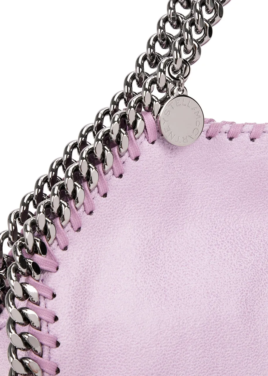 STELLA MCCARTNEY Falabella mini faux suede tote -                         -                     -                