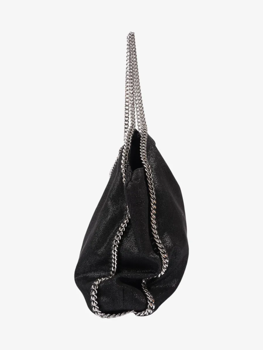 Stella McCartney Falabella Tote Black Faux Leather Large