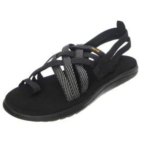 TEVA W Voya Strappy H Black Sandals