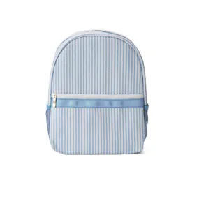 Toddler Boys' Jane Marie Seersucker Brooks Backpack - Blue