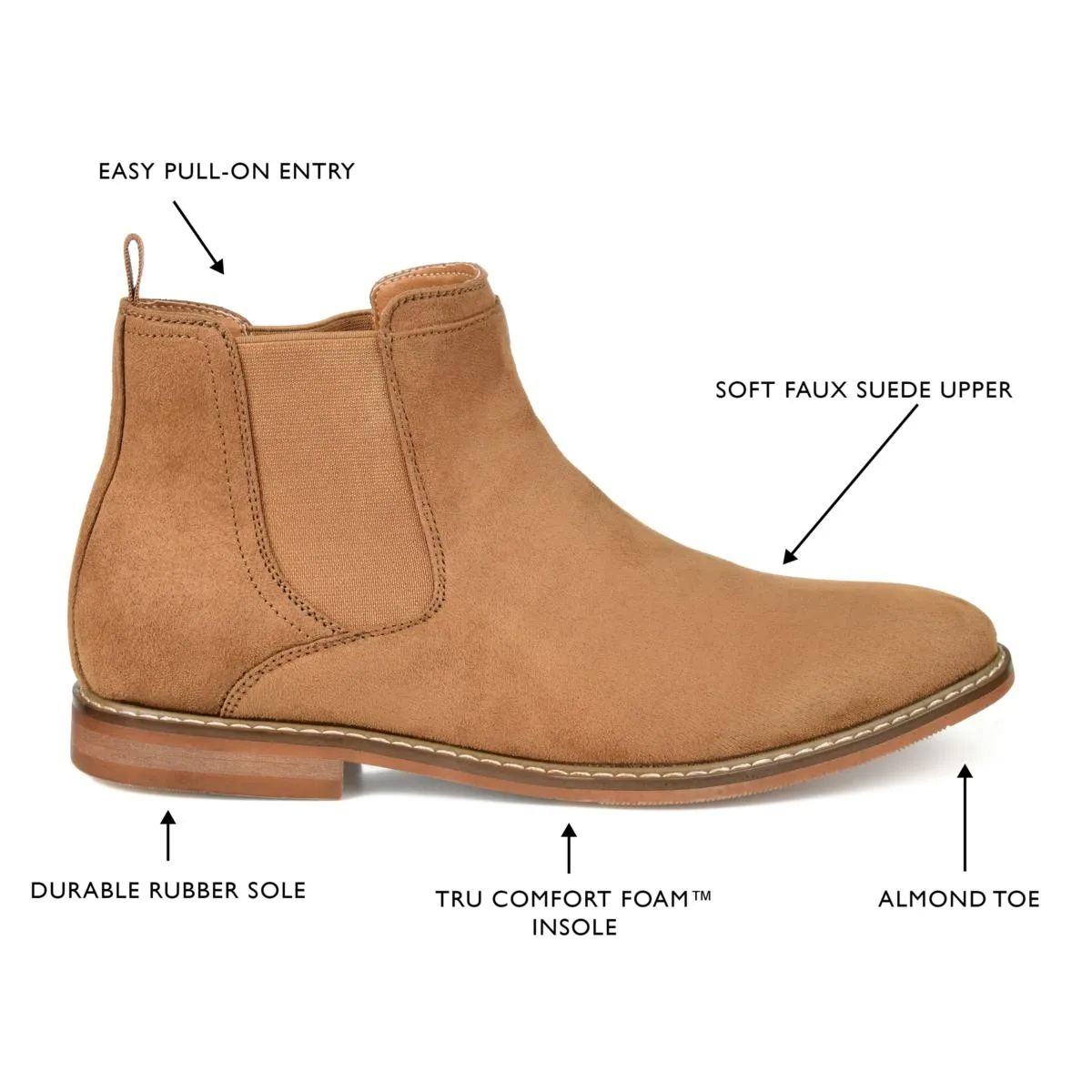      Vance Co. Marshall Chelsea Boot     