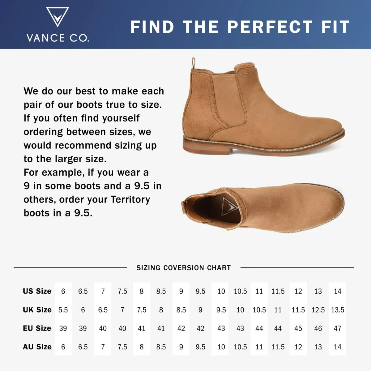      Vance Co. Marshall Chelsea Boot     